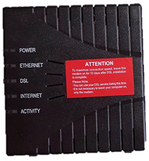 Netgear DSL Modem Model 6200 - Black